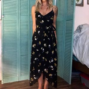 See You Monday Long Floral Dress